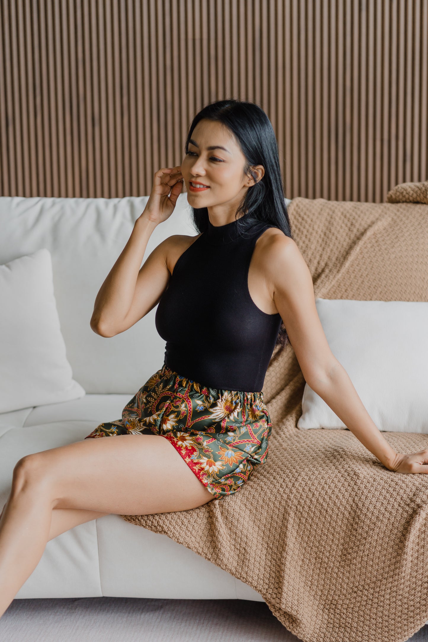 Carla Batik Shorts