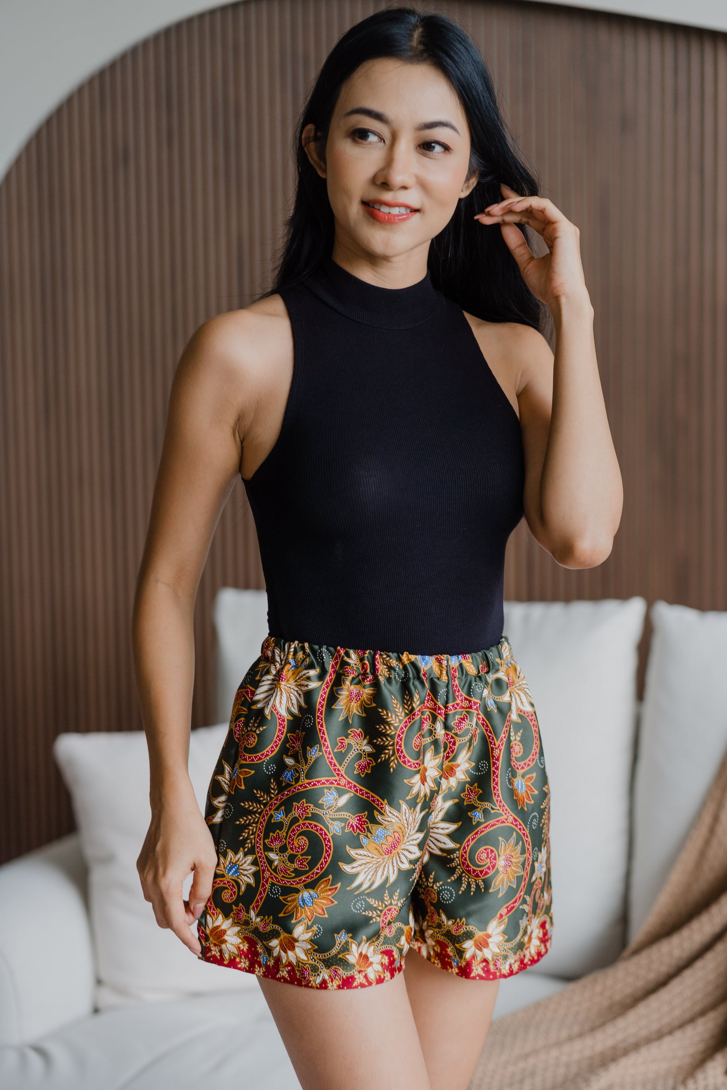 Carla Batik Shorts