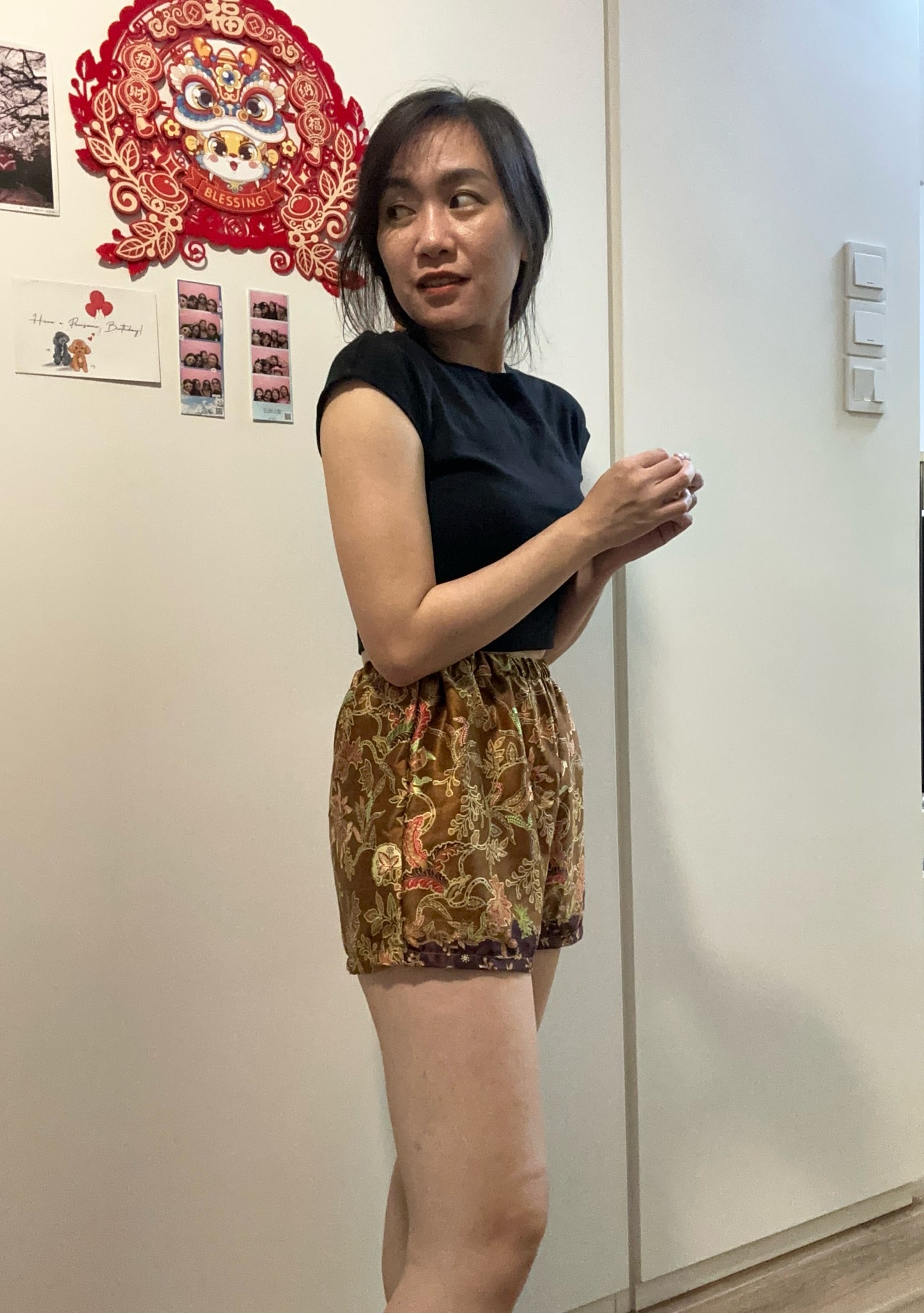 Aura Batik Shorts