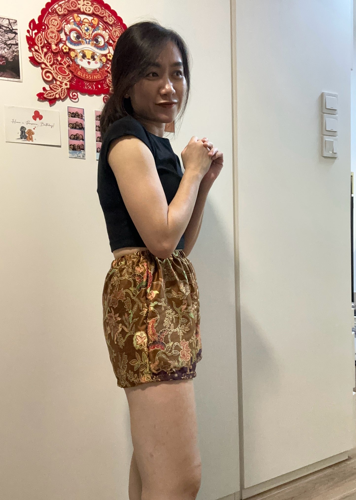 Aura Batik Shorts